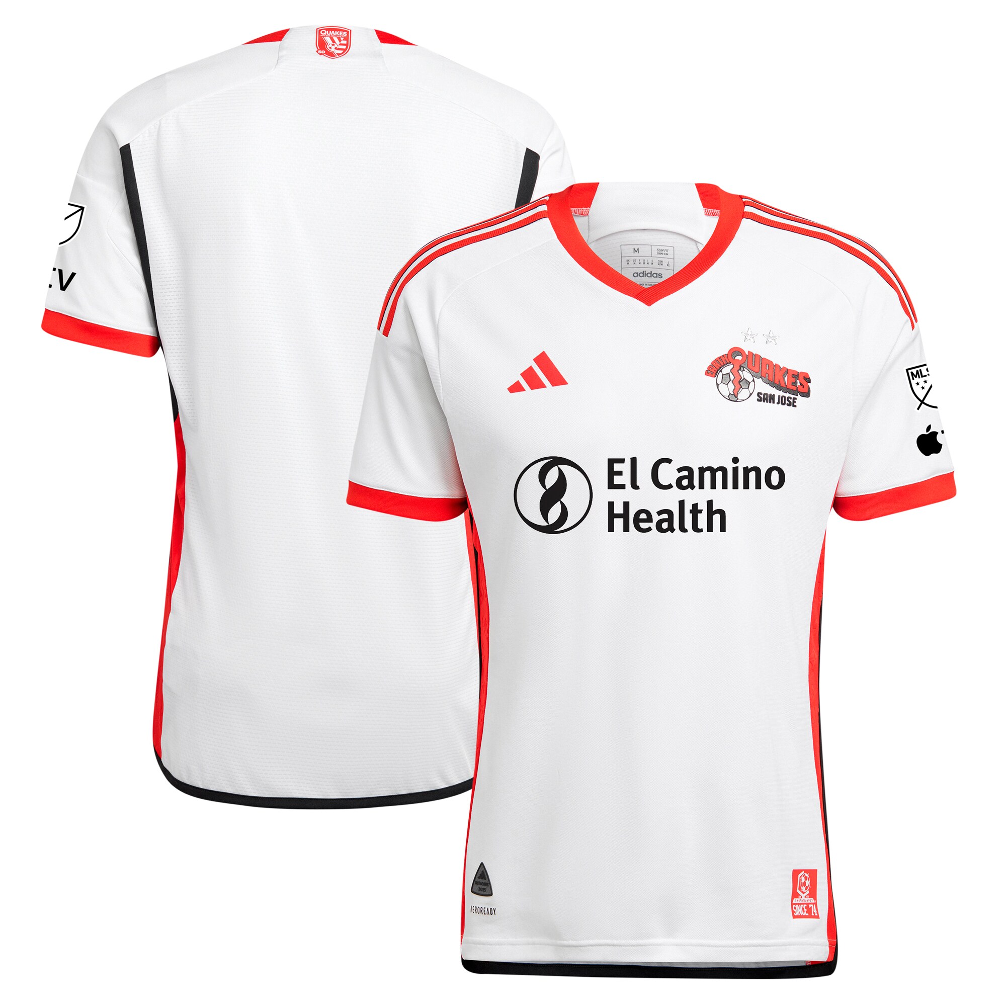 men8217s san jose earthquakes adidas white 2025 the 50 kit authentic jersey | San Jose Earthquakes Hats, Jerseys & MLS Apparel