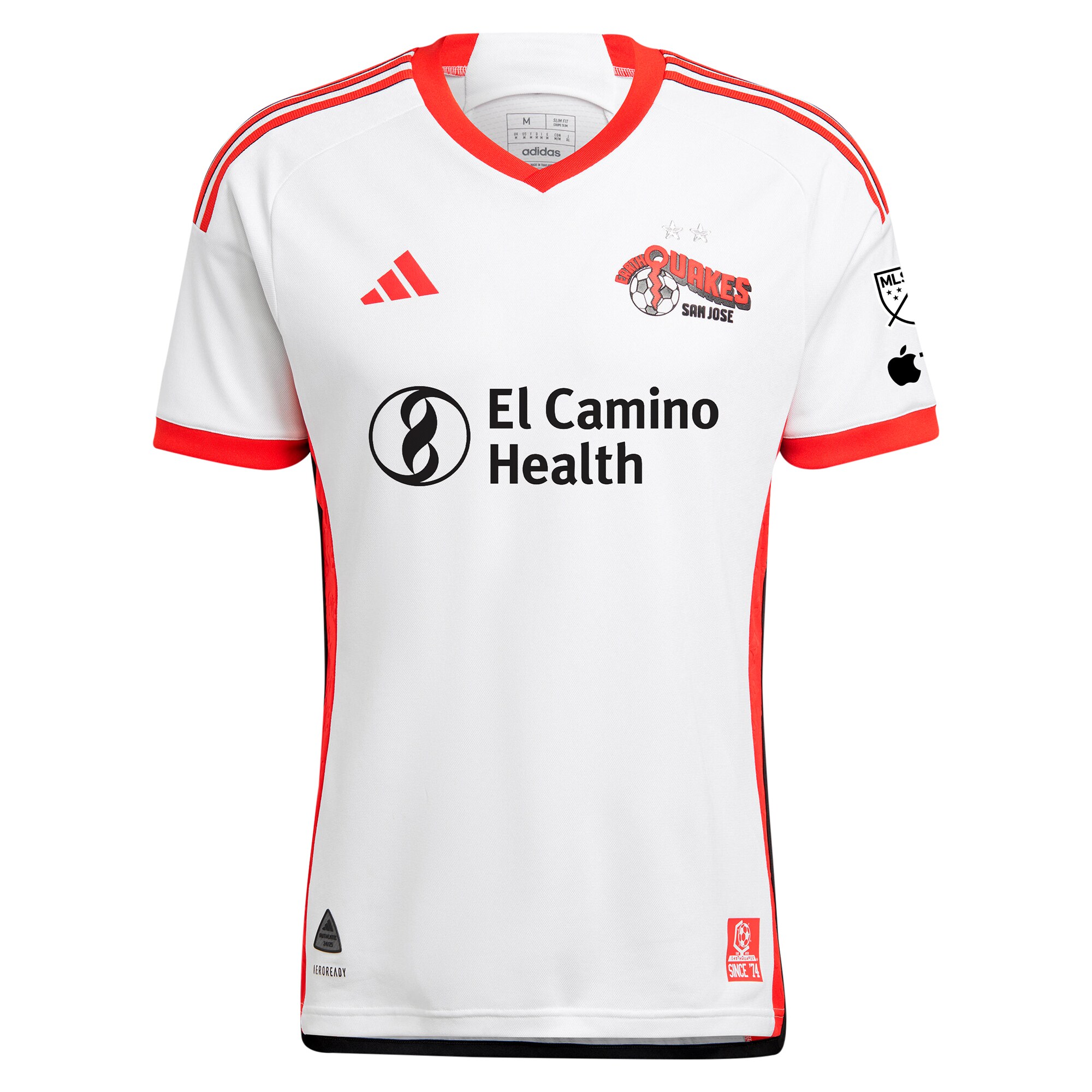 men8217s san jose earthquakes adidas white 2025 the 50 kit authentic jersey | San Jose Earthquakes Hats, Jerseys & MLS Apparel