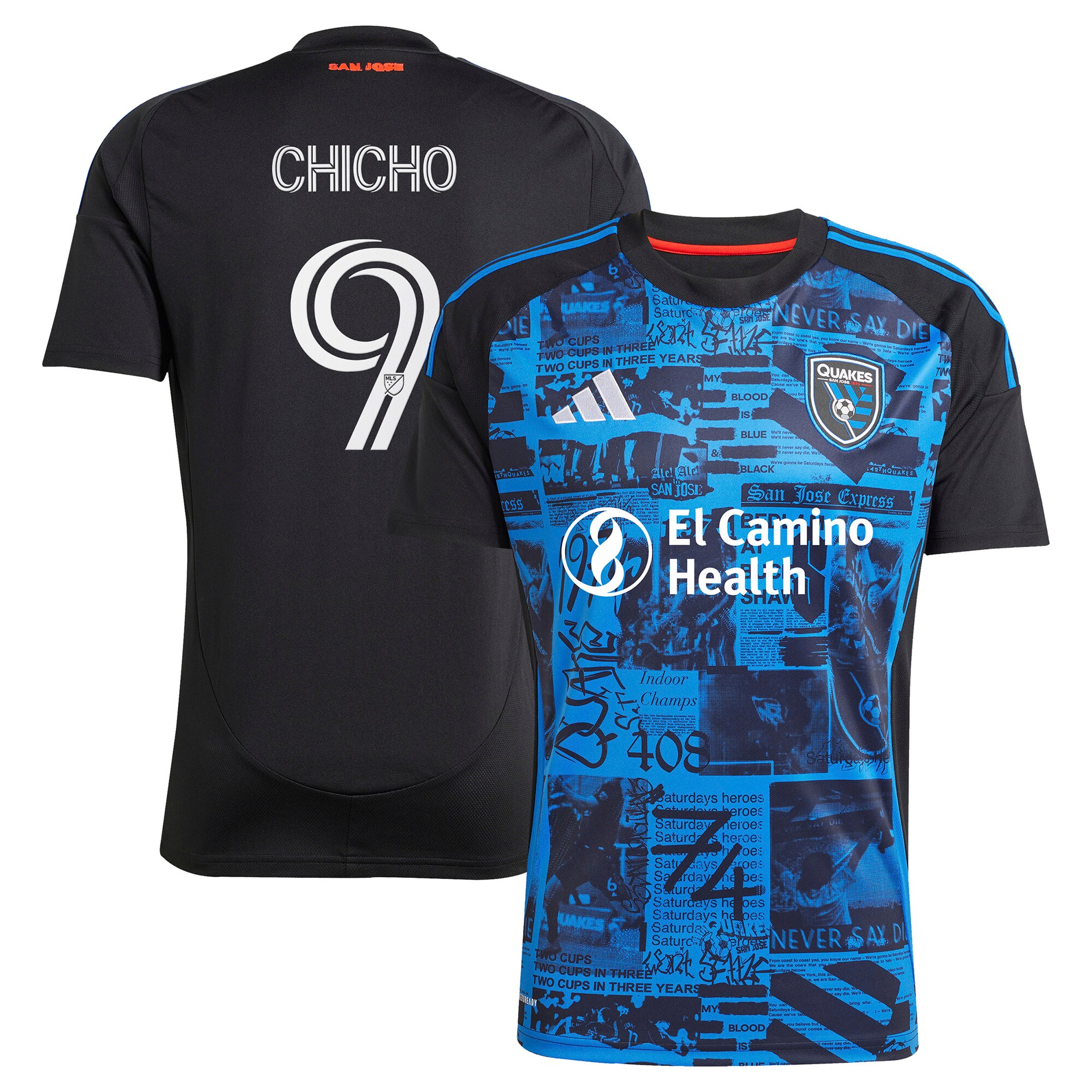 men8217s san jose earthquakes cristian arango adidas black 2025 headliner replica player jersey | San Jose Earthquakes Hats, Jerseys & MLS Apparel