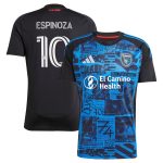 men8217s san jose earthquakes cristian espinoza adidas black 2025 headliner replica player jersey | San Jose Earthquakes Hats, Jerseys & MLS Apparel