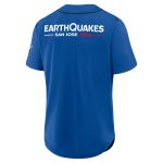 men8217s san jose earthquakes fanatics blue injury time baseball jersey | San Jose Earthquakes Hats, Jerseys & MLS Apparel