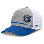 men8217s san jose earthquakes fanatics heather gray low block trucker adjustable hat | San Jose Earthquakes Hats, Jerseys & MLS Apparel