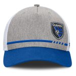 men8217s san jose earthquakes fanatics heather gray low block trucker adjustable hat | San Jose Earthquakes Hats, Jerseys & MLS Apparel