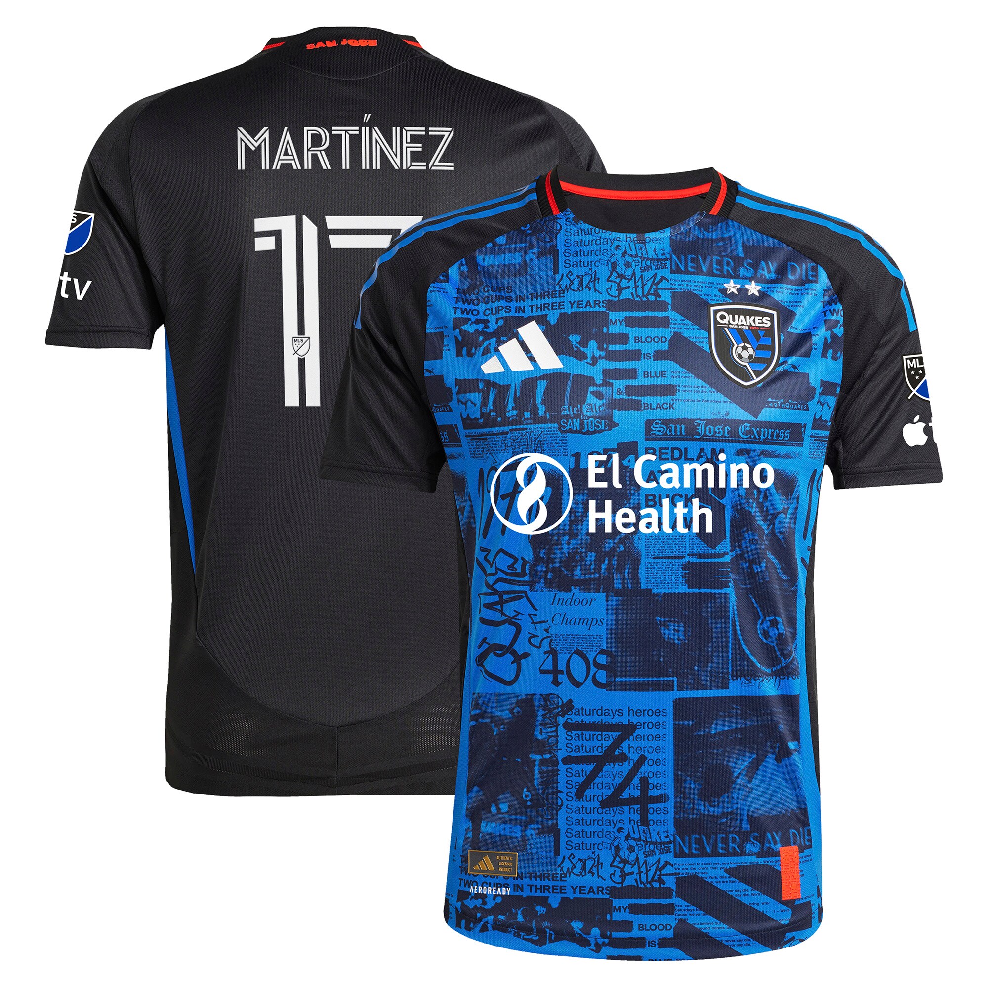men8217s san jose earthquakes josef martinez adidas black 2025 headliner authentic player jersey | San Jose Earthquakes Hats, Jerseys & MLS Apparel