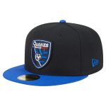 men8217s san jose earthquakes new era black 2025 kickoff 59fifty fitted hat | San Jose Earthquakes Hats, Jerseys & MLS Apparel