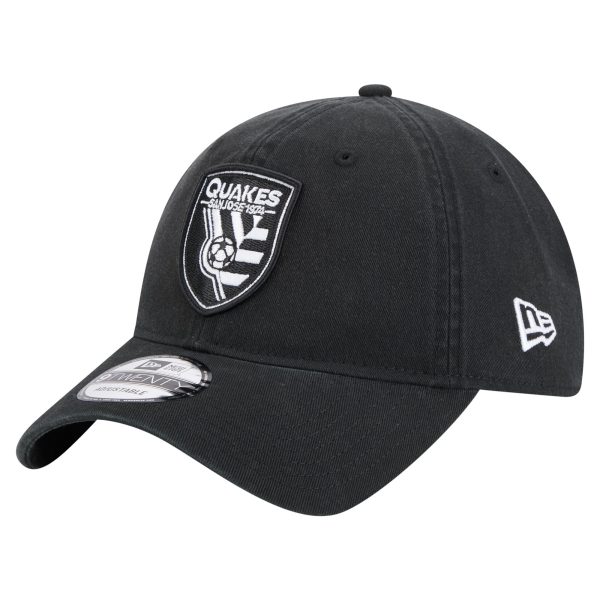 men8217s san jose earthquakes new era black 2025 kickoff 9twenty adjustable hat | San Jose Earthquakes Hats, Jerseys & MLS Apparel
