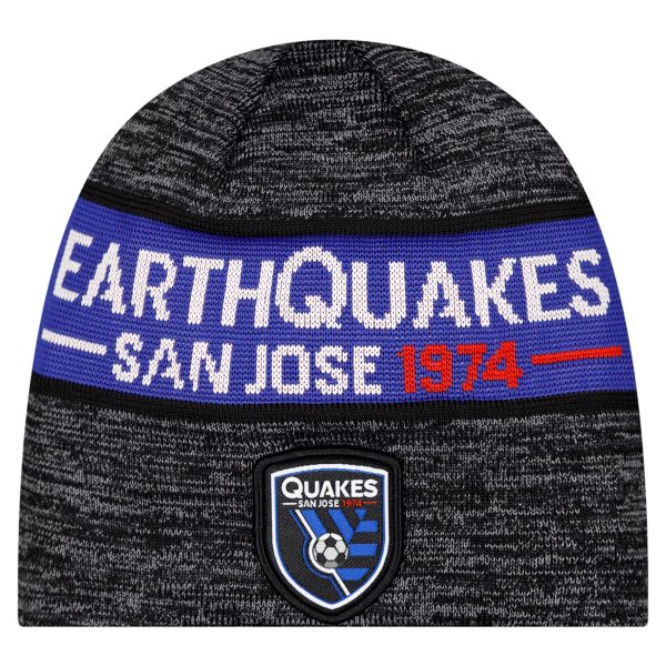 men8217s san jose earthquakes new era black 2025 kickoff beanie | San Jose Earthquakes Hats, Jerseys & MLS Apparel