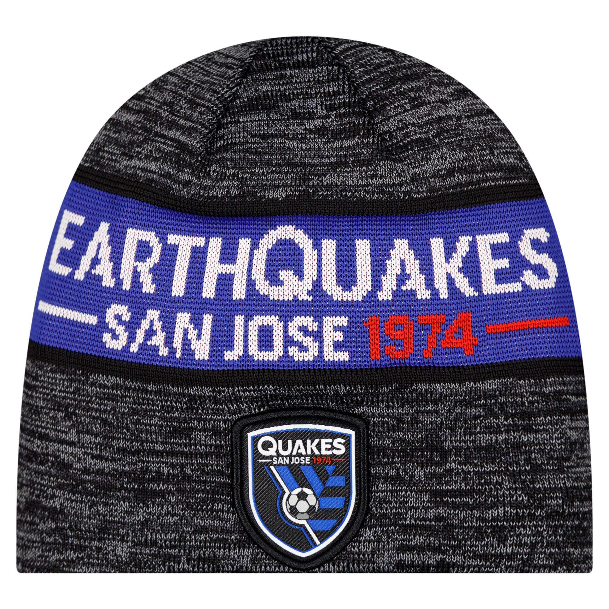 men8217s san jose earthquakes new era black 2025 kickoff beanie | San Jose Earthquakes Hats, Jerseys & MLS Apparel