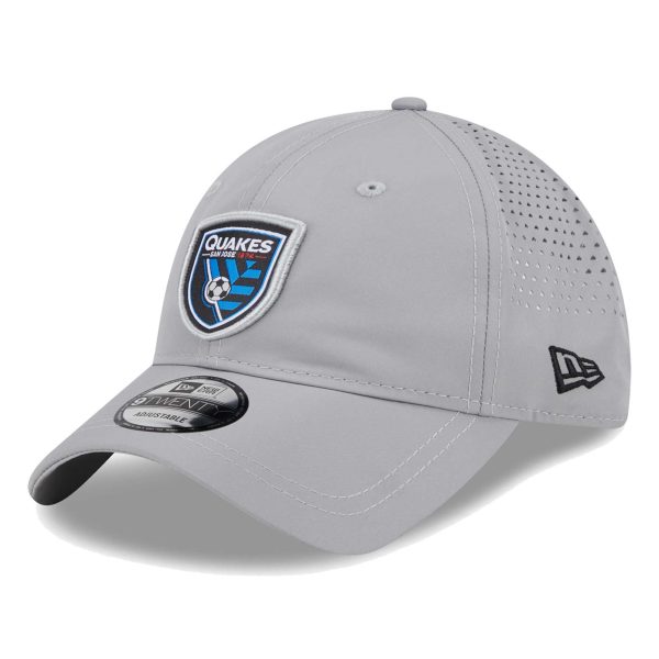 men8217s san jose earthquakes new era gray active 9twenty adjustable hat | San Jose Earthquakes Hats, Jerseys & MLS Apparel