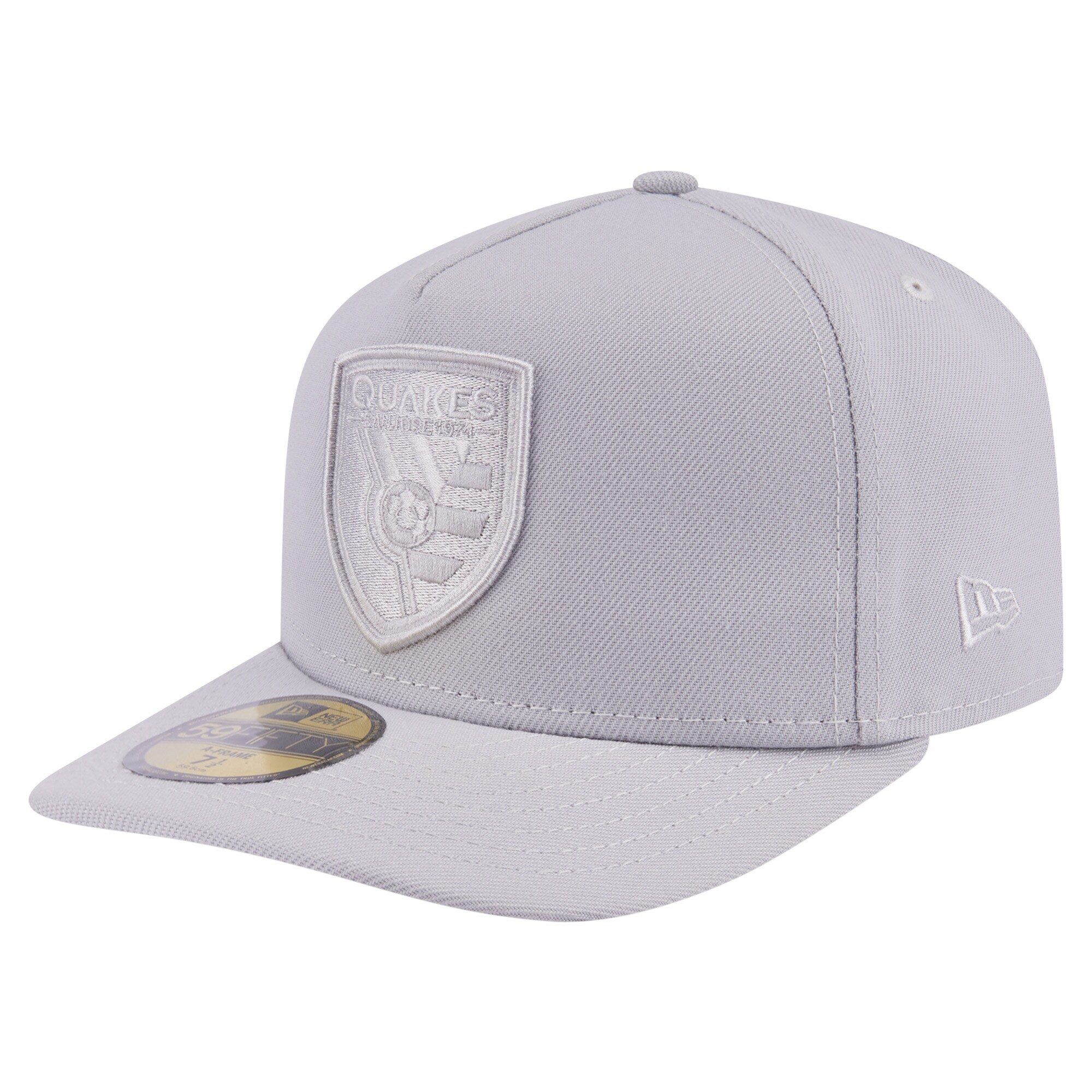 men8217s san jose earthquakes new era gray color pack a-frame 59fifty fitted hat | San Jose Earthquakes Hats, Jerseys & MLS Apparel