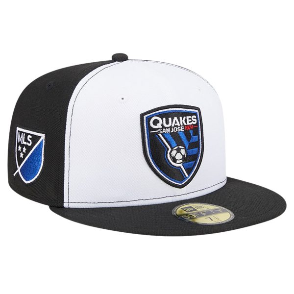 men8217s san jose earthquakes new era whiteblack 2024 kick off collection 59fifty fitted hat | San Jose Earthquakes Hats, Jerseys & MLS Apparel