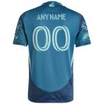 men8217s seattle sounders fc adidas blue 2025 the salish sea kit authentic custom jersey | San Jose Earthquakes Hats, Jerseys & MLS Apparel