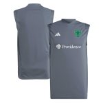 men8217s seattle sounders fc adidas gray 2024 areoready sleeveless training jersey | San Jose Earthquakes Hats, Jerseys & MLS Apparel