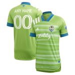 men8217s seattle sounders fc adidas green 2021 primary authentic custom jersey | San Jose Earthquakes Hats, Jerseys & MLS Apparel