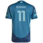 men8217s seattle sounders fc albert rusnak adidas blue 2025 the salish sea kit authentic player jersey | San Jose Earthquakes Hats, Jerseys & MLS Apparel