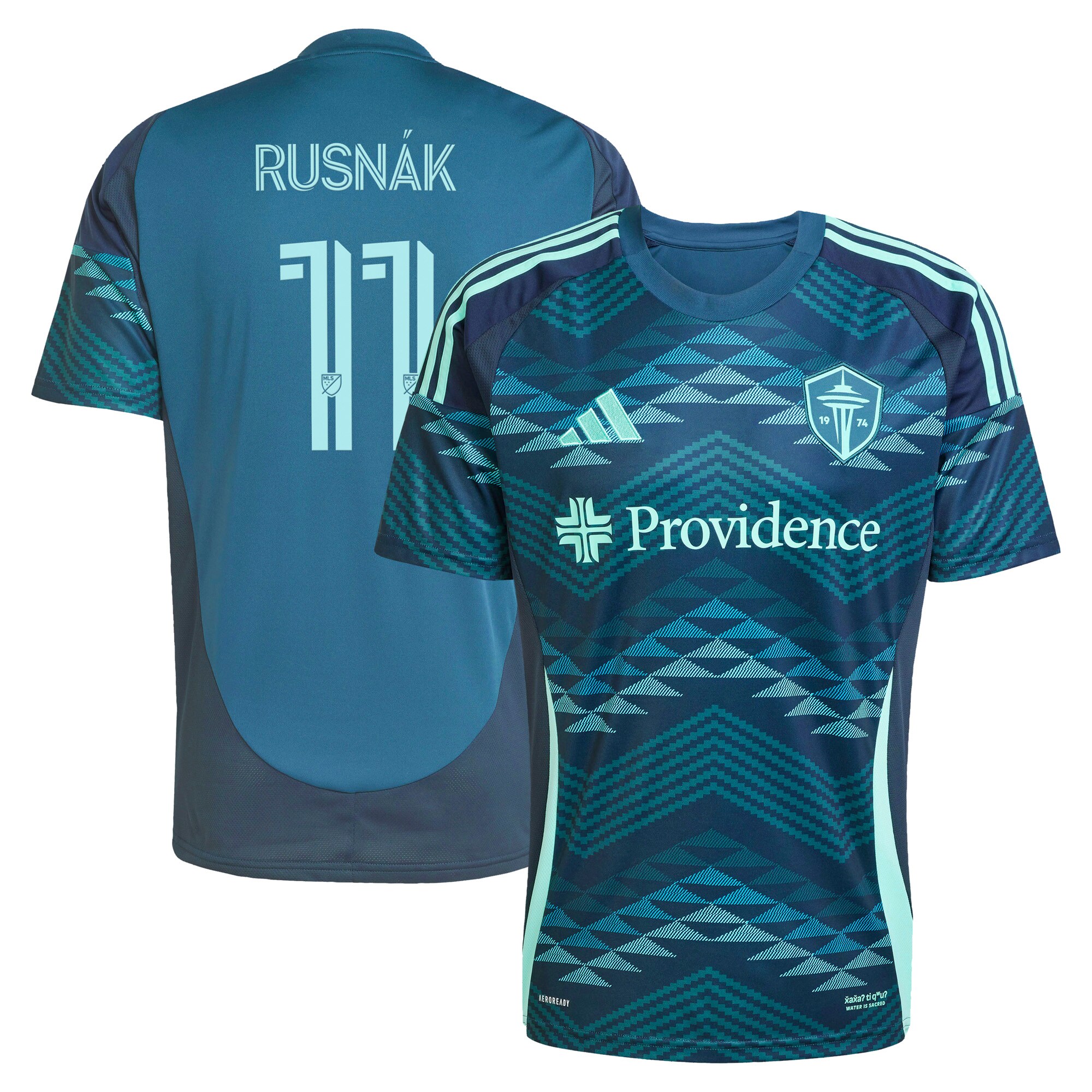 men8217s seattle sounders fc albert rusnak adidas blue 2025 the salish sea kit replica player jersey | San Jose Earthquakes Hats, Jerseys & MLS Apparel