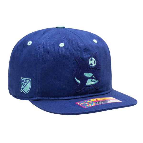men8217s seattle sounders fc blue bankroll snapback hat | San Jose Earthquakes Hats, Jerseys & MLS Apparel