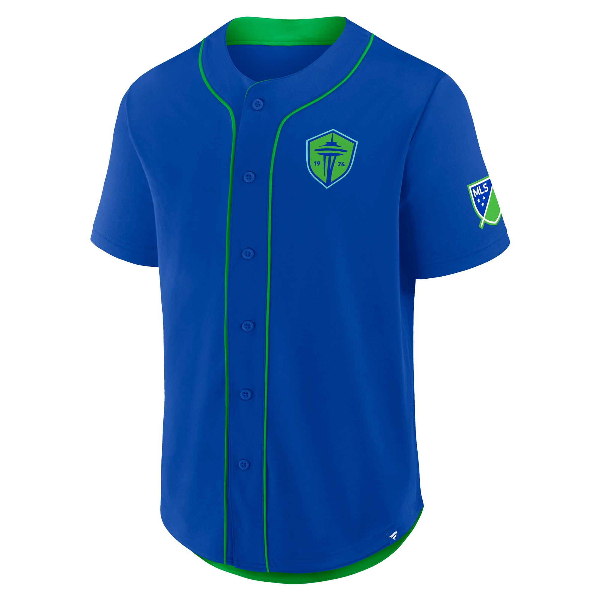 men8217s seattle sounders fc fanatics blue injury time baseball jersey | San Jose Earthquakes Hats, Jerseys & MLS Apparel