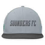 men8217s seattle sounders fc fanatics grayblack smoke snapback hat | San Jose Earthquakes Hats, Jerseys & MLS Apparel