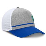 men8217s seattle sounders fc fanatics heather gray low block trucker adjustable hat | San Jose Earthquakes Hats, Jerseys & MLS Apparel