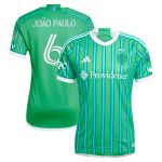 men8217s seattle sounders fc joao paulo adidas green 2024 the anniversary kit authentic player jersey | San Jose Earthquakes Hats, Jerseys & MLS Apparel