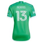 men8217s seattle sounders fc jordan morris adidas green 2024 the anniversary kit authentic player jersey | San Jose Earthquakes Hats, Jerseys & MLS Apparel