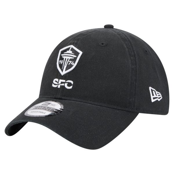 men8217s seattle sounders fc new era black 2025 kickoff 9twenty adjustable hat | San Jose Earthquakes Hats, Jerseys & MLS Apparel