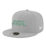 men8217s seattle sounders fc new era gray wordmark 9fifty snapback hat | San Jose Earthquakes Hats, Jerseys & MLS Apparel