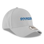 men8217s seattle sounders fc new era gray wordmark 9forty adjustable hat | San Jose Earthquakes Hats, Jerseys & MLS Apparel