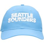 men8217s seattle sounders fc new era light blue wordmark 9twenty adjustable hat | San Jose Earthquakes Hats, Jerseys & MLS Apparel