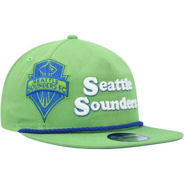 men8217s seattle sounders fc new era rave green heritage the golfer snapback hat | San Jose Earthquakes Hats, Jerseys & MLS Apparel