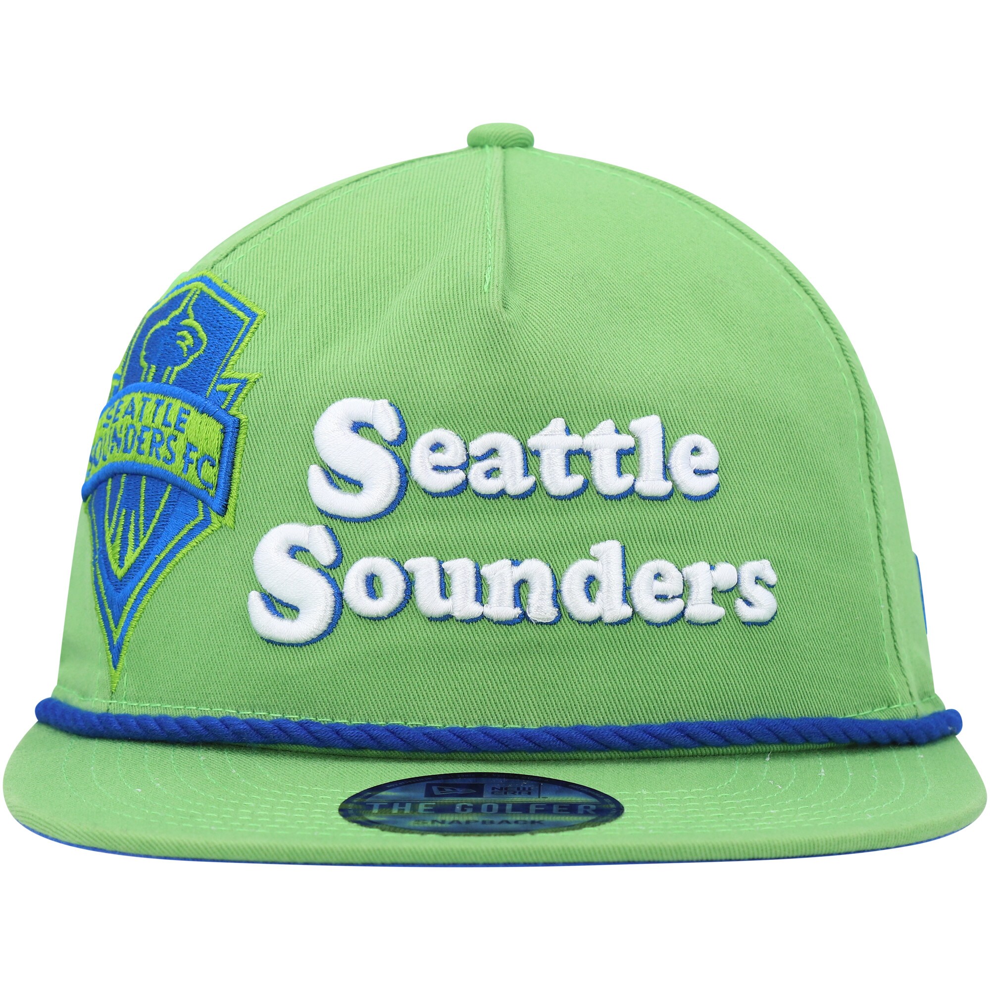 men8217s seattle sounders fc new era rave green heritage the golfer snapback hat | San Jose Earthquakes Hats, Jerseys & MLS Apparel