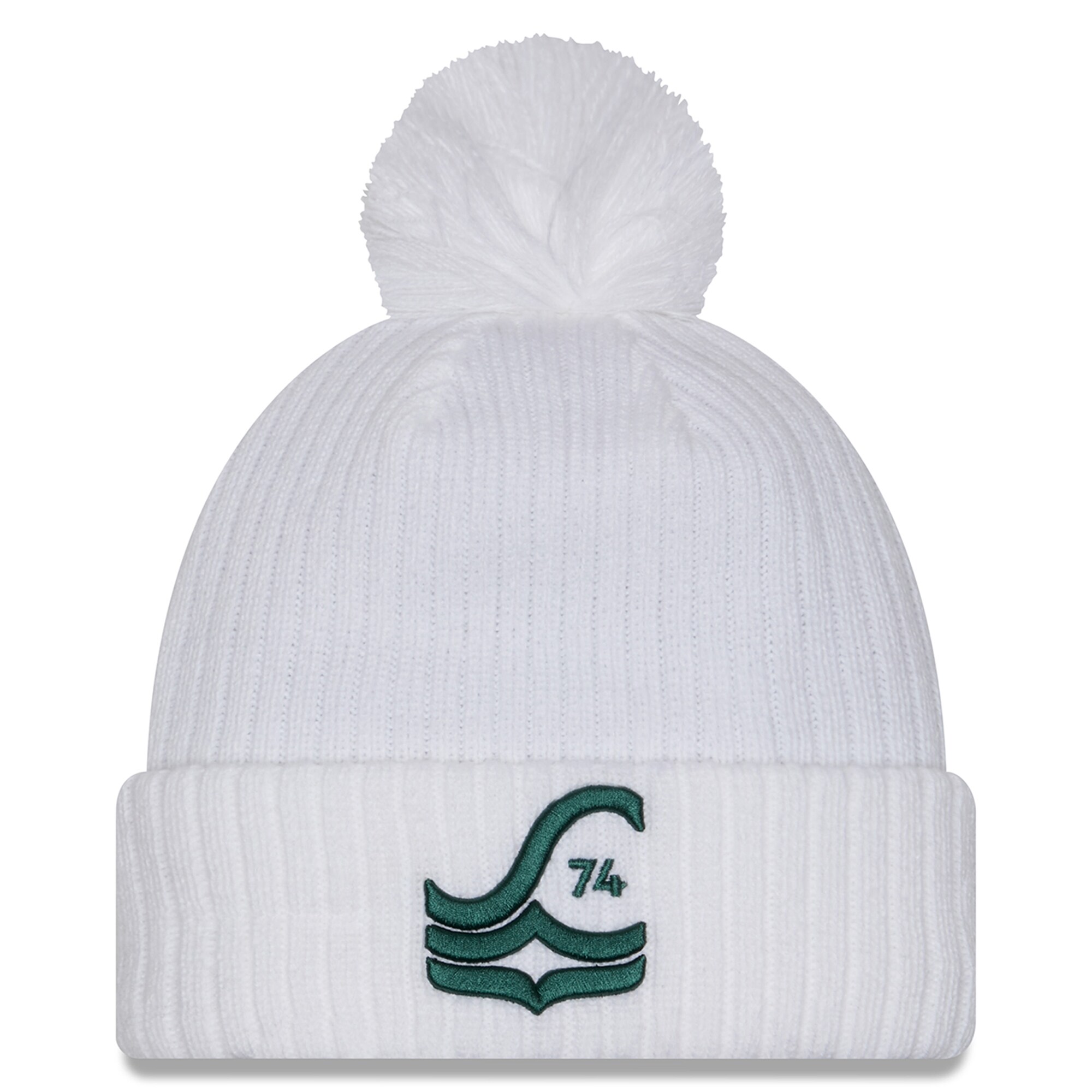 men8217s seattle sounders fc new era white 2025 jersey hook cuffed knit hat with pom | San Jose Earthquakes Hats, Jerseys & MLS Apparel