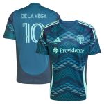 men8217s seattle sounders fc pedro de la vega adidas blue 2025 the salish sea kit replica player jersey | San Jose Earthquakes Hats, Jerseys & MLS Apparel