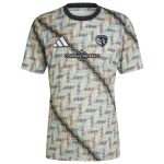 men8217s sporting kansas city adidas black 2024 hispanic heritage pre-match top | San Jose Earthquakes Hats, Jerseys & MLS Apparel