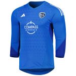 men8217s sporting kansas city adidas blue 2023 goalkeeper long sleeve replica jersey | San Jose Earthquakes Hats, Jerseys & MLS Apparel
