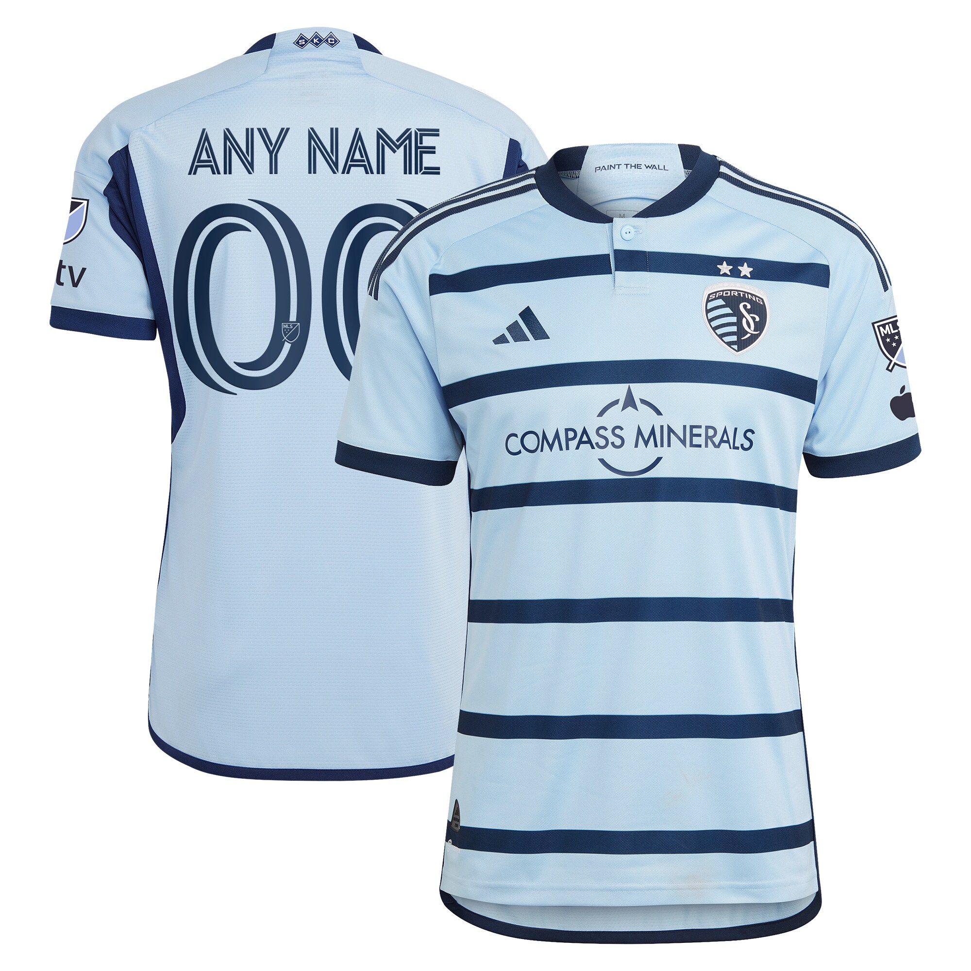 men8217s sporting kansas city adidas light blue 2023 hoops 4.0 authentic custom jersey | San Jose Earthquakes Hats, Jerseys & MLS Apparel