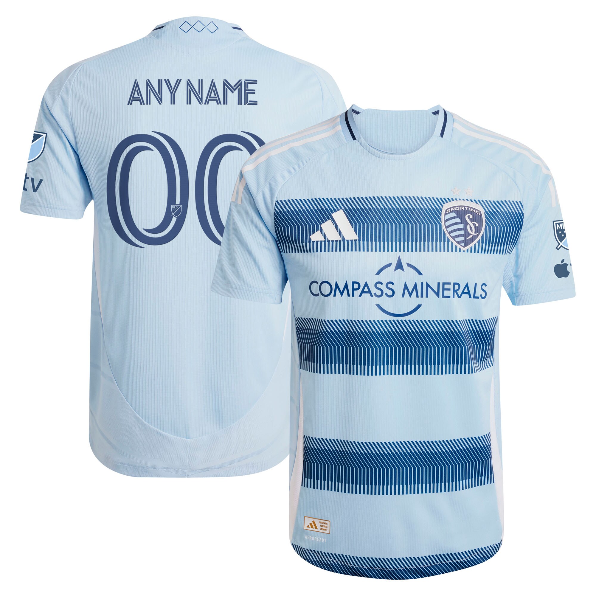 men8217s sporting kansas city adidas light blue 2025 one kc authentic custom jersey | San Jose Earthquakes Hats, Jerseys & MLS Apparel