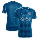 men8217s sporting kansas city adidas navy 2024 diamonds our forever authentic jersey | San Jose Earthquakes Hats, Jerseys & MLS Apparel