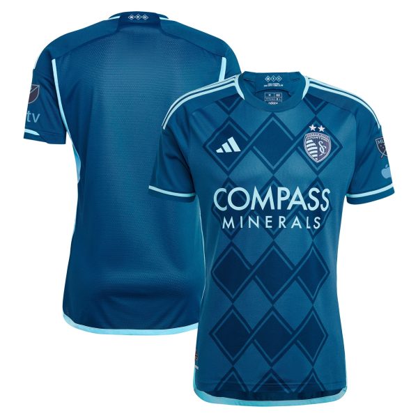 men8217s sporting kansas city adidas navy 2024 diamonds our forever authentic jersey | San Jose Earthquakes Hats, Jerseys & MLS Apparel