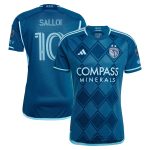 men8217s sporting kansas city daniel salloi adidas navy 2024 diamonds our forever authentic player jersey | San Jose Earthquakes Hats, Jerseys & MLS Apparel