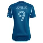 men8217s sporting kansas city dejan joveljic adidas navy 2024 diamonds our forever authentic player jersey | San Jose Earthquakes Hats, Jerseys & MLS Apparel