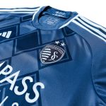 men8217s sporting kansas city erik thommy adidas navy 2024 diamonds our forever authentic player jersey | San Jose Earthquakes Hats, Jerseys & MLS Apparel