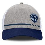 men8217s sporting kansas city fanatics heather gray low block trucker adjustable hat | San Jose Earthquakes Hats, Jerseys & MLS Apparel