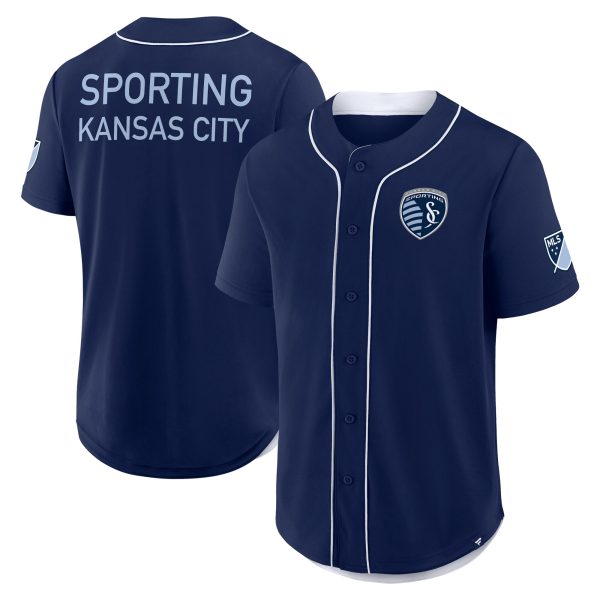 men8217s sporting kansas city fanatics navy injury time baseball jersey | San Jose Earthquakes Hats, Jerseys & MLS Apparel