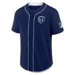 men8217s sporting kansas city fanatics navy injury time baseball jersey | San Jose Earthquakes Hats, Jerseys & MLS Apparel