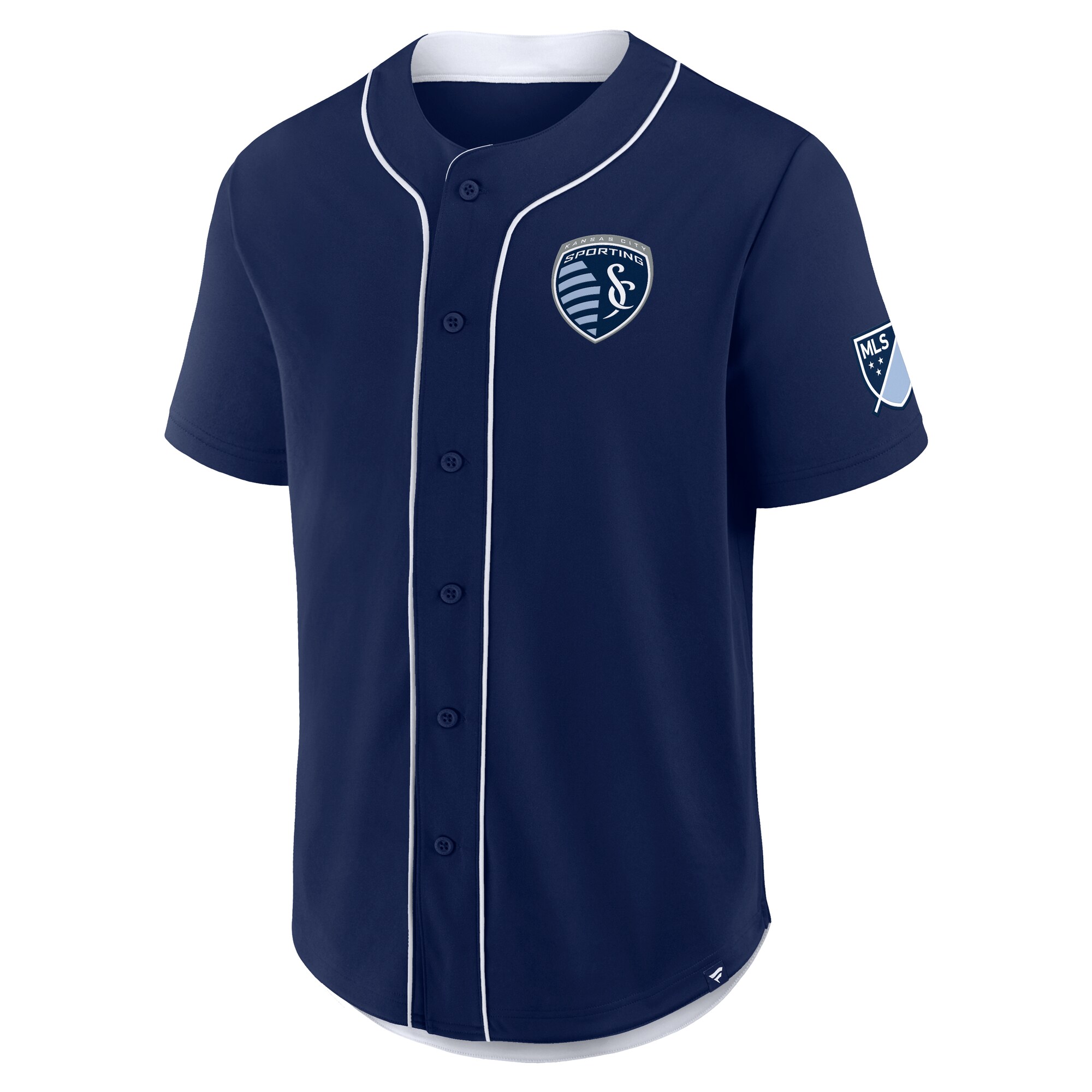 men8217s sporting kansas city fanatics navy injury time baseball jersey | San Jose Earthquakes Hats, Jerseys & MLS Apparel