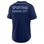 men8217s sporting kansas city fanatics navy injury time baseball jersey | San Jose Earthquakes Hats, Jerseys & MLS Apparel