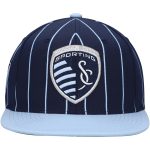 men8217s sporting kansas city mitchell amp ness navy team pin snapback hat | San Jose Earthquakes Hats, Jerseys & MLS Apparel