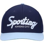 men8217s sporting kansas city mitchell amp ness navy team script 2.0 stretch snapback hat | San Jose Earthquakes Hats, Jerseys & MLS Apparel